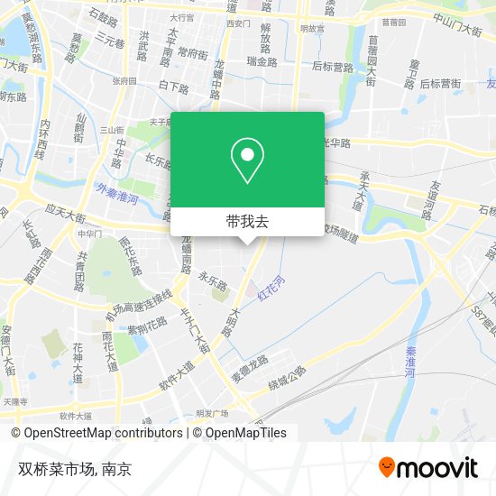 双桥菜市场地图
