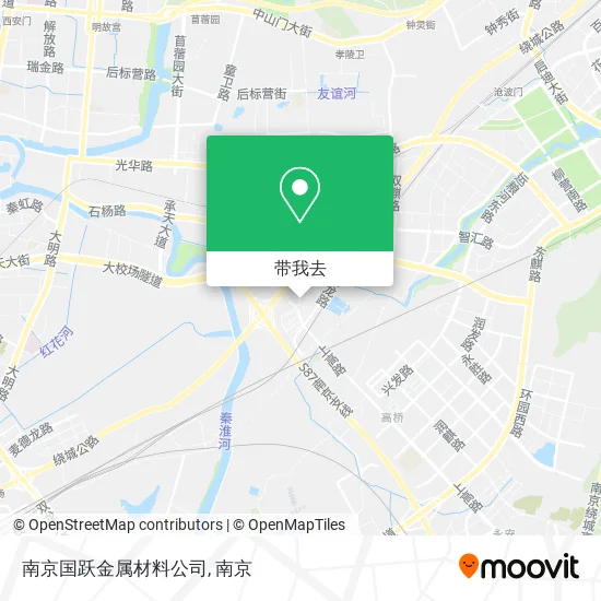 南京国跃金属材料公司地图