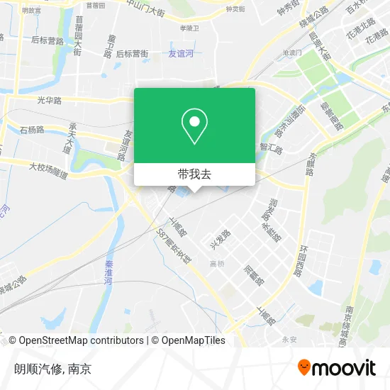 朗顺汽修地图