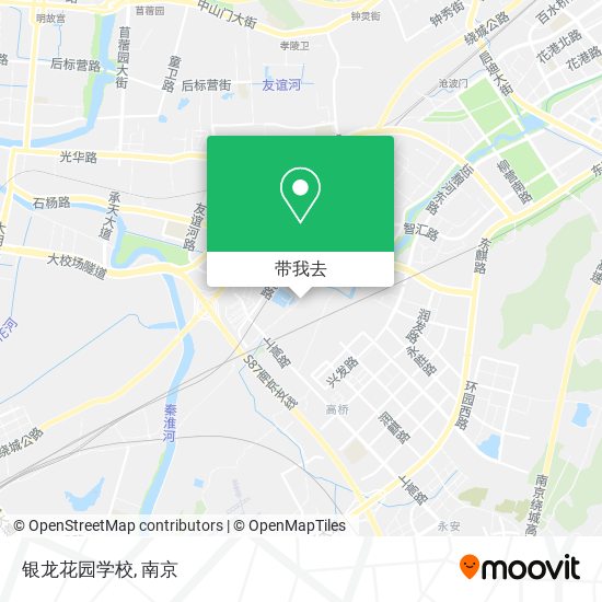 银龙花园学校地图