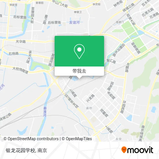 银龙花园学校地图