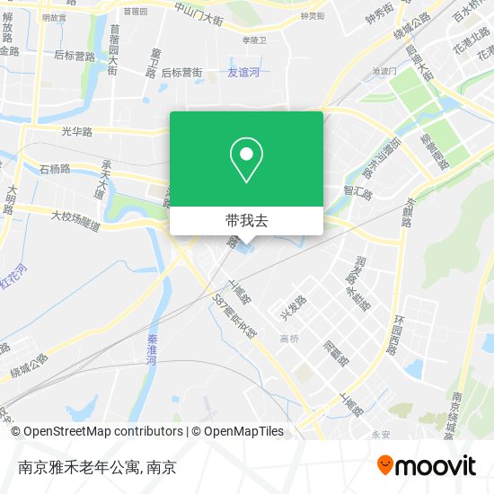 南京雅禾老年公寓地图