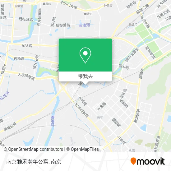 南京雅禾老年公寓地图