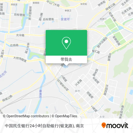 中国民生银行24小时自助银行(银龙路)地图