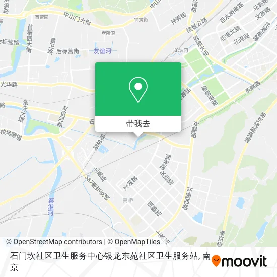 石门坎社区卫生服务中心银龙东苑社区卫生服务站地图