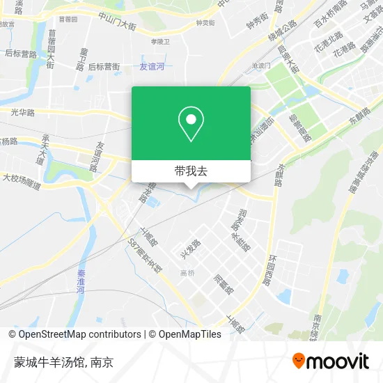 蒙城牛羊汤馆地图