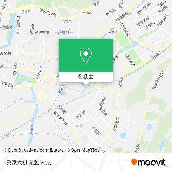 盈家欢棋牌室地图