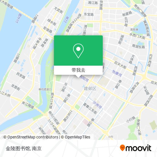 金陵图书馆地图