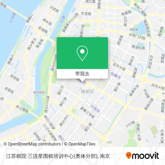 江苏棋院·三连星围棋培训中心(奥体分部)地图