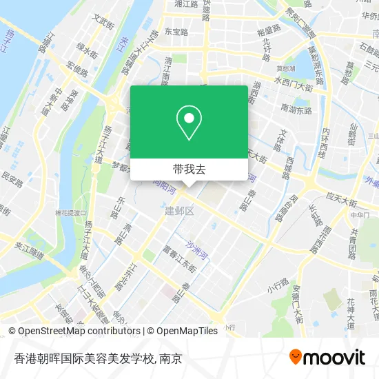香港朝晖国际美容美发学校地图