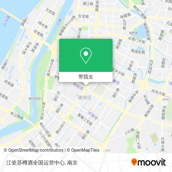 江瓷苏樽酒全国运营中心地图