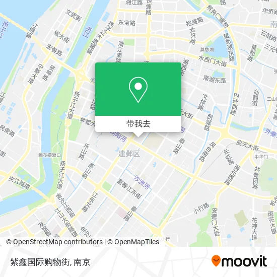 紫鑫国际购物街地图
