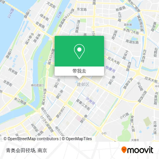 青奥会田径场地图