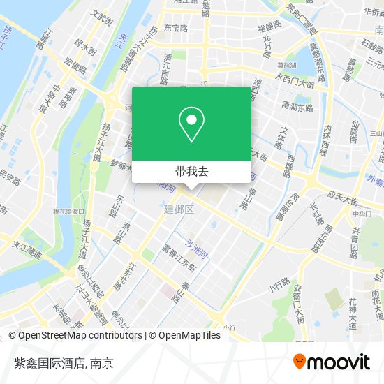 紫鑫国际酒店地图