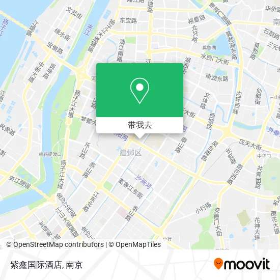 紫鑫国际酒店地图