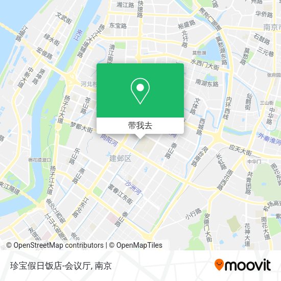 珍宝假日饭店-会议厅地图