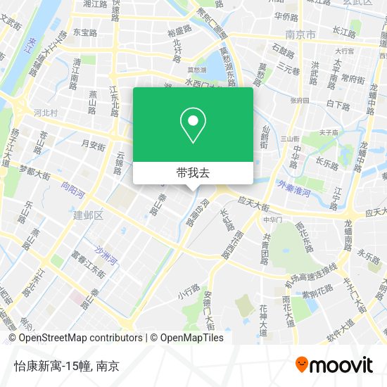 怡康新寓-15幢地图