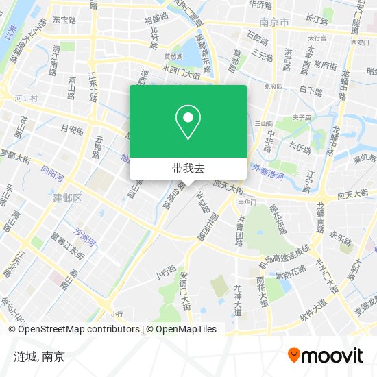 涟城地图