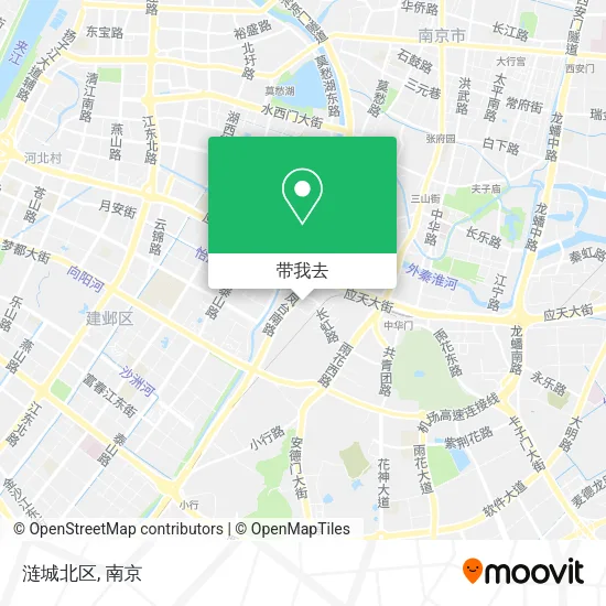 涟城北区地图
