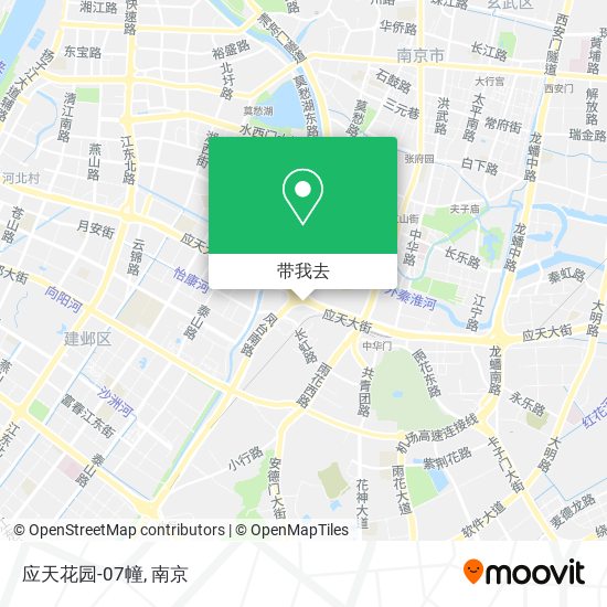 应天花园-07幢地图