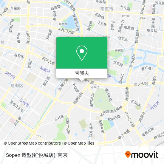 Sopen 造型(虹悦城店)地图