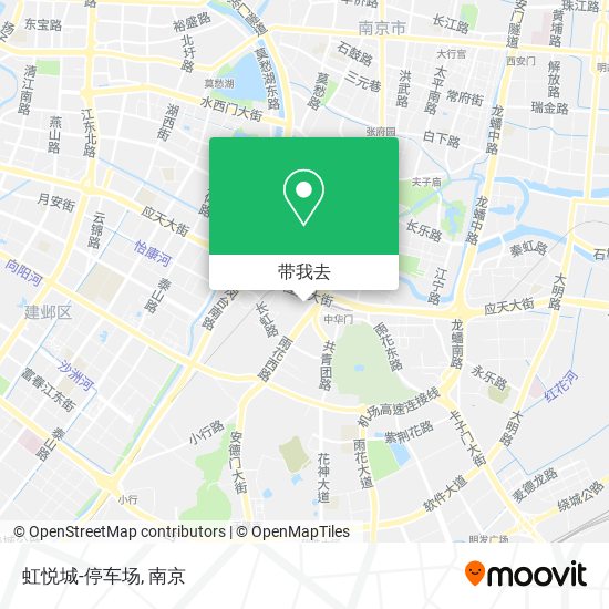 虹悦城-停车场地图