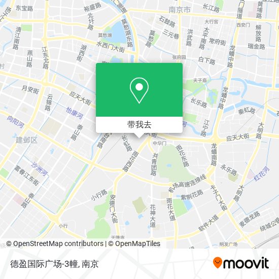 德盈国际广场-3幢地图