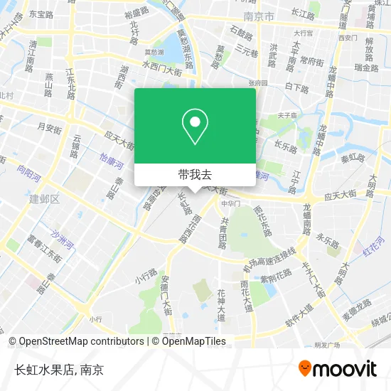 长虹水果店地图