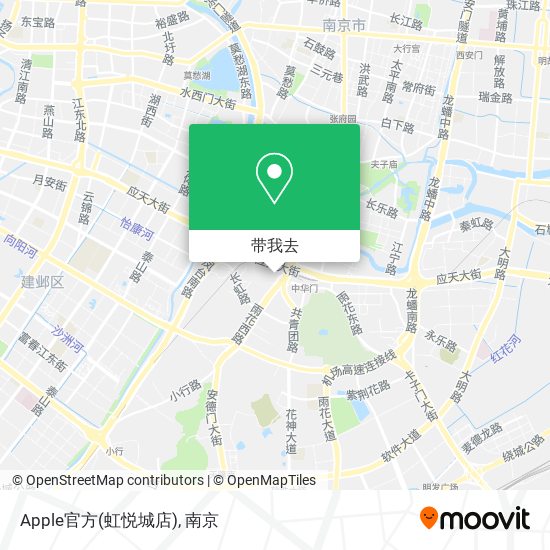 Apple官方(虹悦城店)地图