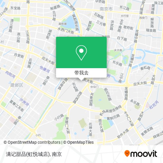 满记甜品(虹悦城店)地图