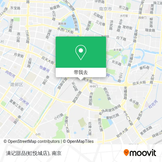 满记甜品(虹悦城店)地图