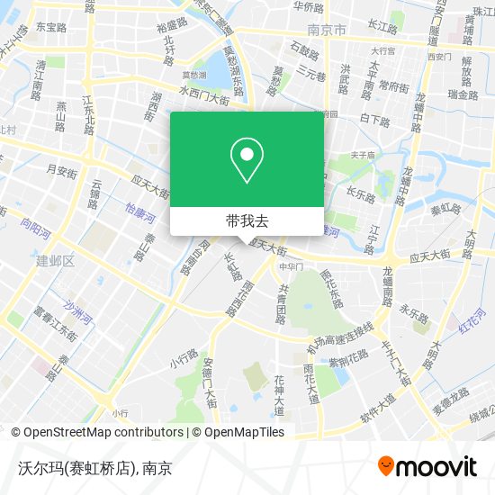 沃尔玛(赛虹桥店)地图