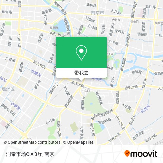 润泰市场C区3厅地图