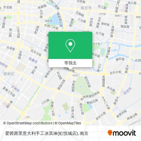 爱茜茜里意大利手工冰淇淋(虹悦城店)地图