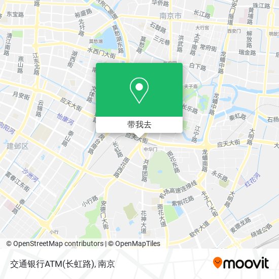 交通银行ATM(长虹路)地图