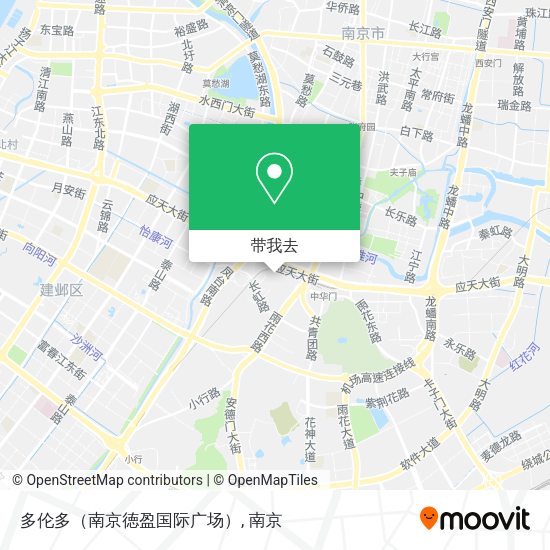 多伦多（南京徳盈国际广场）地图