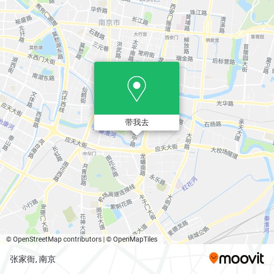 张家衙地图