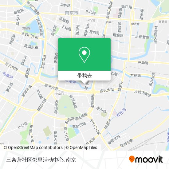 三条营社区邻里活动中心地图