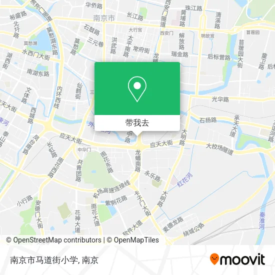南京市马道街小学地图