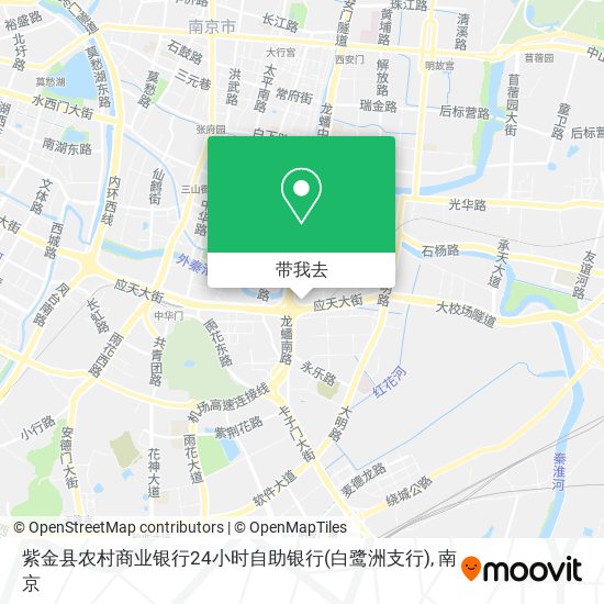 紫金县农村商业银行24小时自助银行(白鹭洲支行)地图