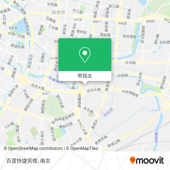 百度快捷宾馆地图