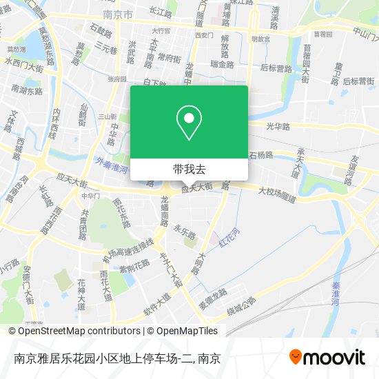 南京雅居乐花园小区地上停车场-二地图