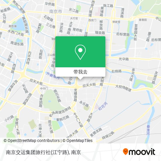 南京交运集团旅行社(江宁路)地图