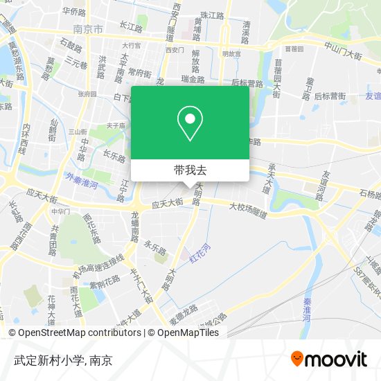 武定新村小学地图