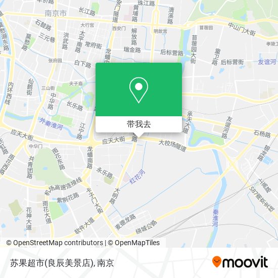 苏果超市(良辰美景店)地图