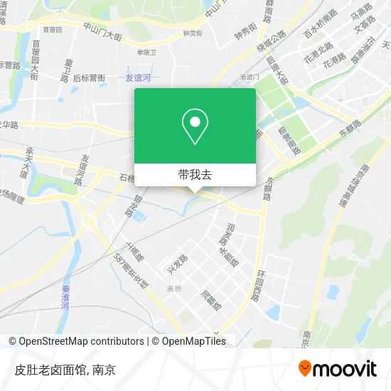 皮肚老卤面馆地图