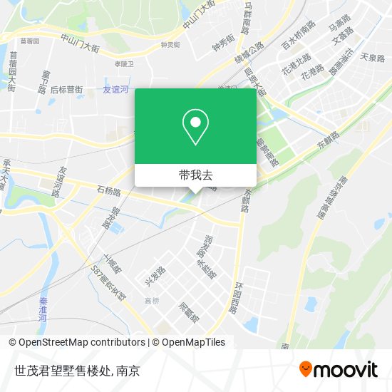 世茂君望墅售楼处地图
