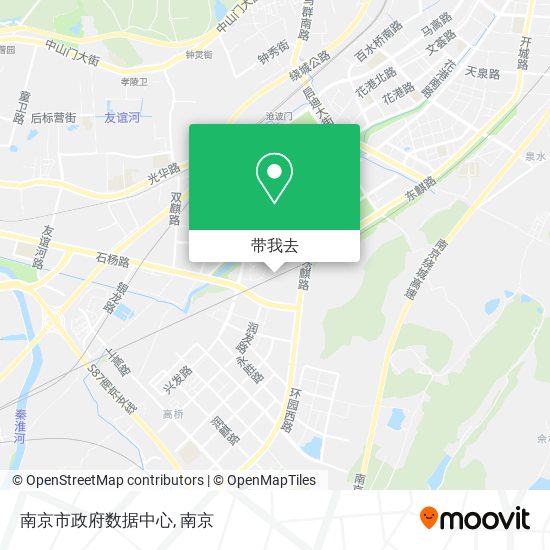 南京市政府数据中心地图