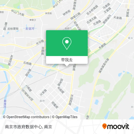 南京市政府数据中心地图