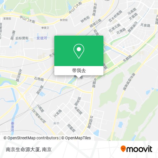 南京生命源大厦地图